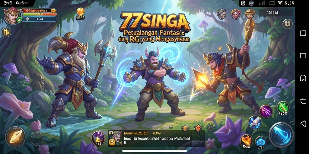 Gameplay seru dan penuh aksi dalam 77SINGA.