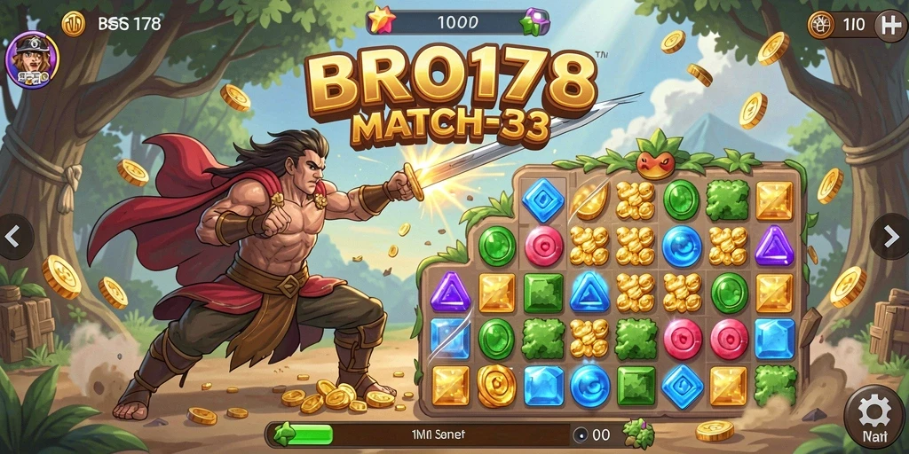 Gameplay seru dan penuh warna di BRO178.
