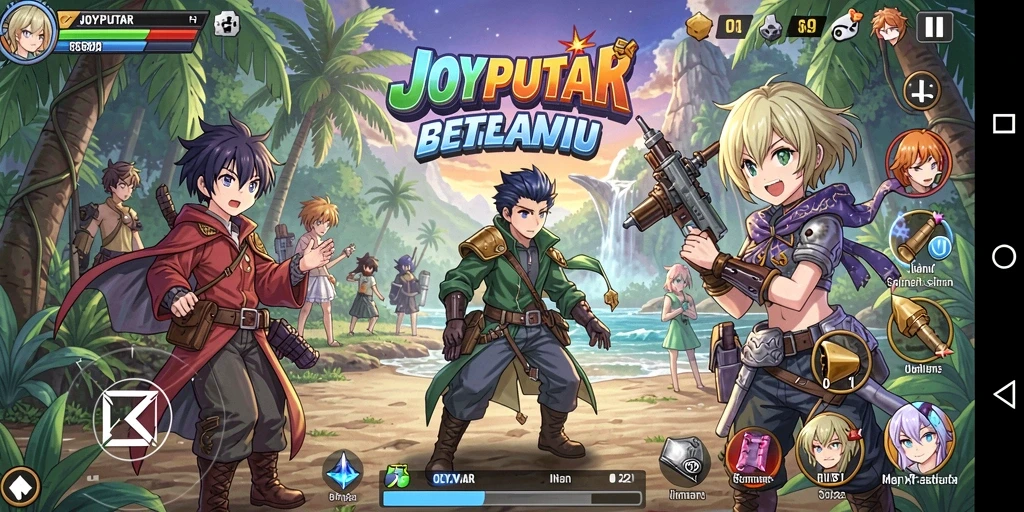 Tampilan seru dari gameplay JOYPUTAR yang penuh aksi dan petualangan.