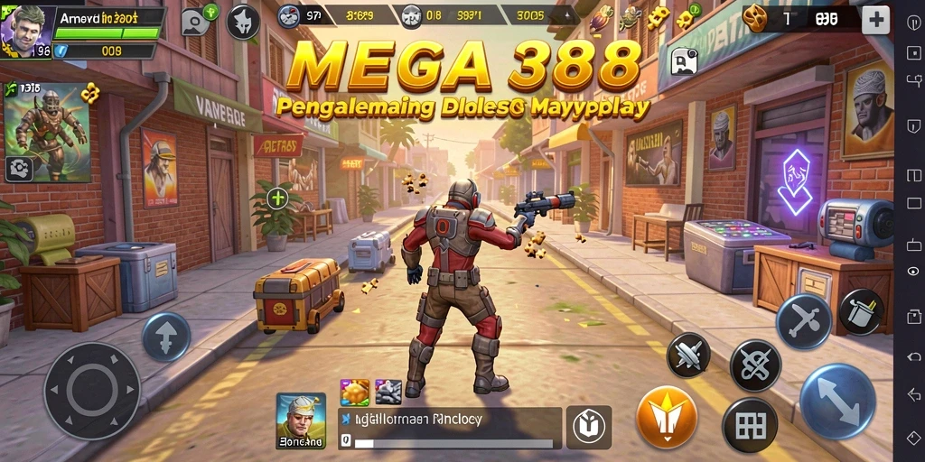 Tampilan gameplay MEGA388 yang menawan dan interaktif.
