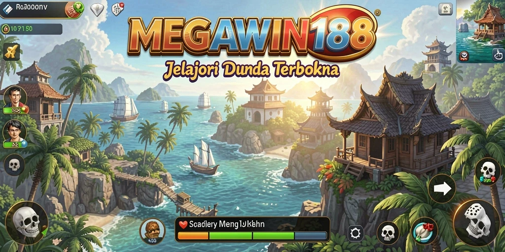 Tampilan gameplay seru dan dinamis di dunia terbuka MEGAWIN188.