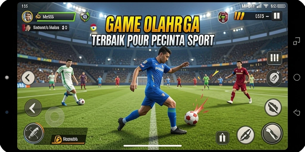 Tampilan gameplay seru dari MPO555 yang mengasyikkan.
