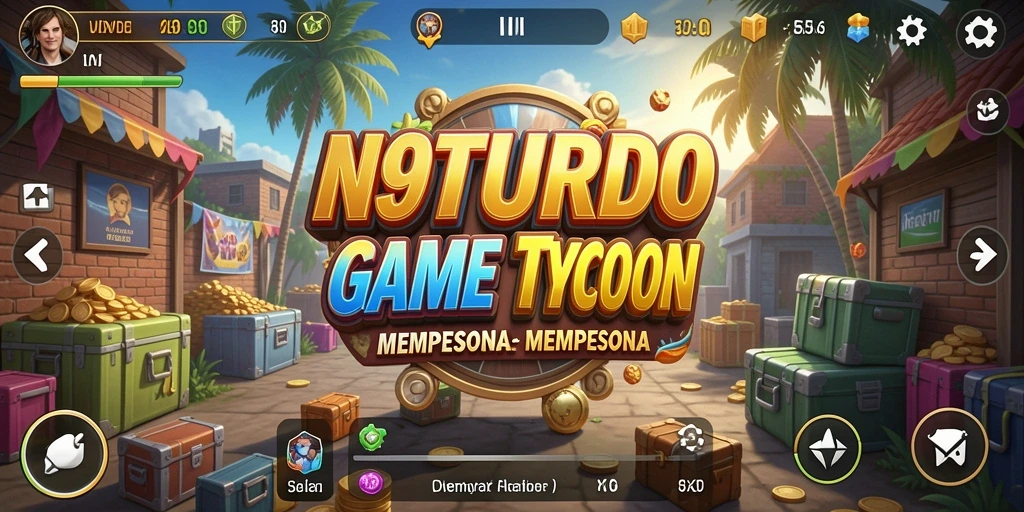 Tampilan gameplay N9TURBO yang mengasyikkan dan interaktif.