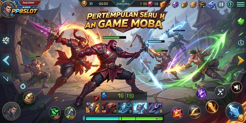 Gameplay menarik dari PP8SLOT dalam aksi pertempuran tim.