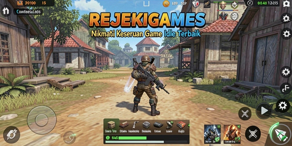 Tampilan utama gameplay <strong>REJEKIGAMES</strong> yang menarik dan adiktif.