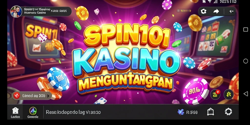 Tampilan menarik gameplay Kasino di SPIN101.