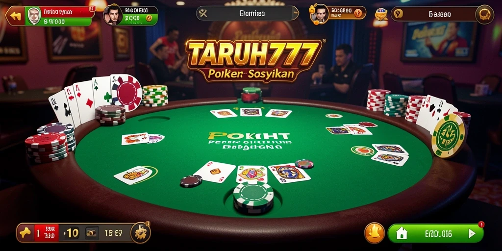 Tampilan gameplay TARUH777 yang mendebarkan dan penuh strategi.