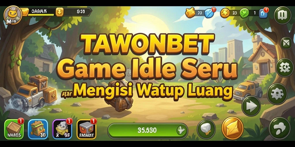 Tampilan gameplay TAWONBET yang menarik dan penuh warna.